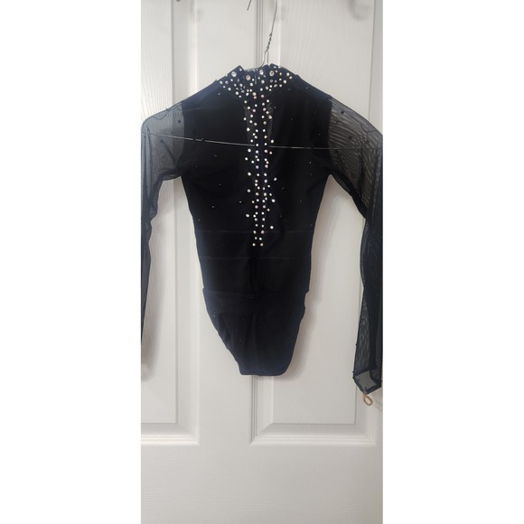 The Unbranded Brand Dresses & Skirts - competition figure skating leotard. Pre owned. Skirt not included size6-8
